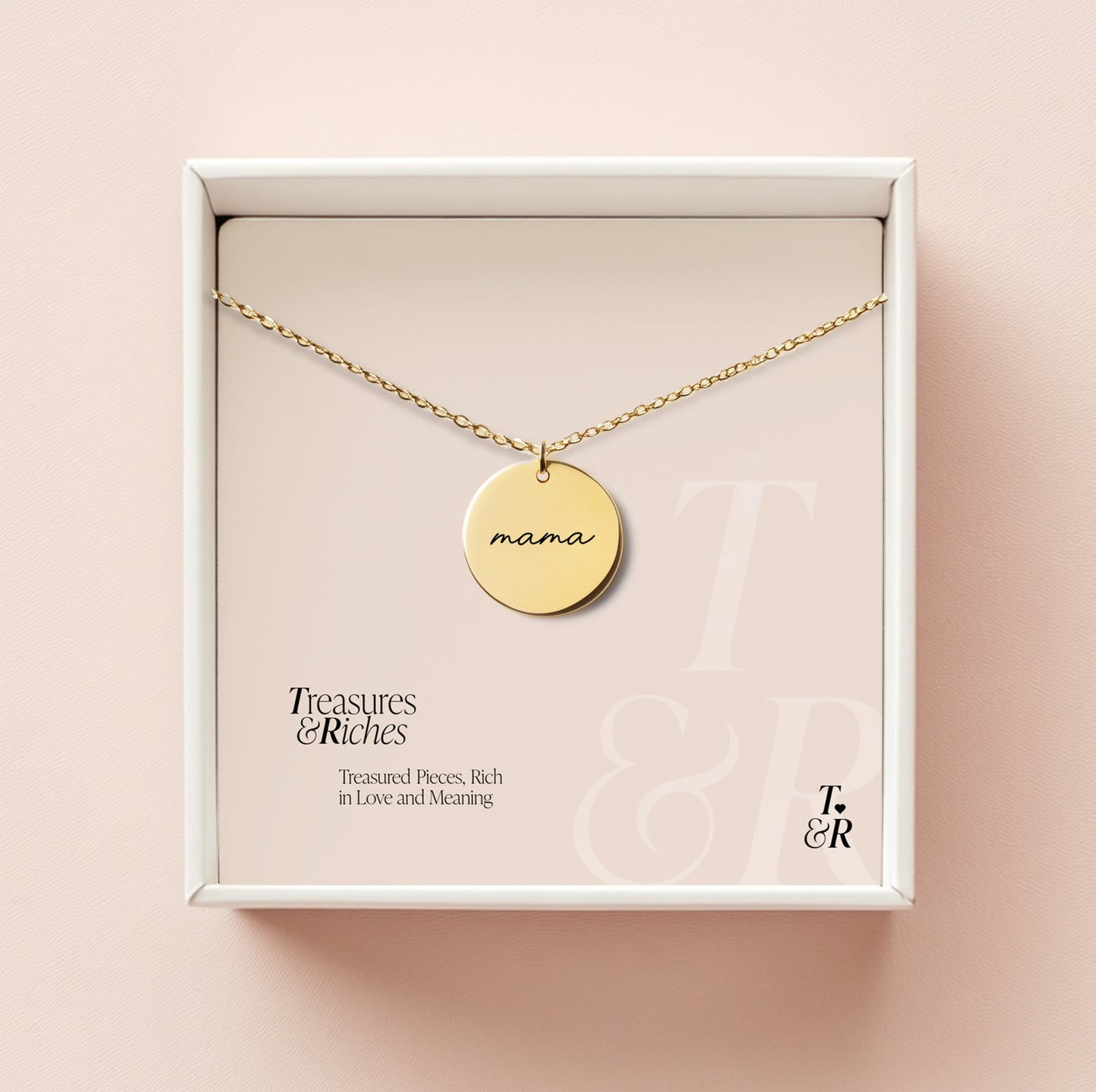Personalize mama necklace, Gifting Mama, Keepsake for Mama, New Mama Gift, 1st Mother's Day Personalized Gift Mama Friend, Custom Gift For Her, Special Personal mama gift, Mother's Day Gift