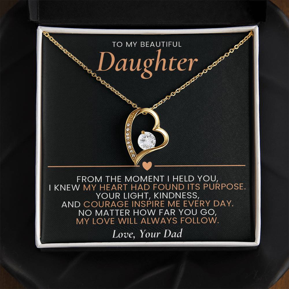 Forever Love Necklace with On Demand Message Card