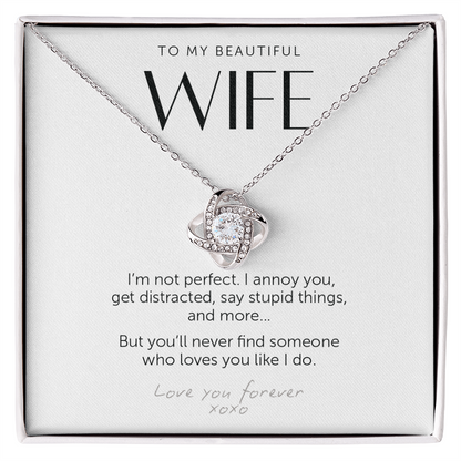 To My Beautiful Wife, Anniversary Gift, Love Gift, I love you, just because, birthday, gift to wife, I love you to wife