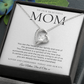Forever Love Necklace -  Heartfelt Gift for Her, Love You Jewelry, Ideal for Birthdays and Special Occasions