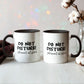 Do not disturb! Introvert at Work! 11 oz durable ceramic mug