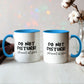 Do not disturb! Introvert at Work! 11 oz durable ceramic mug