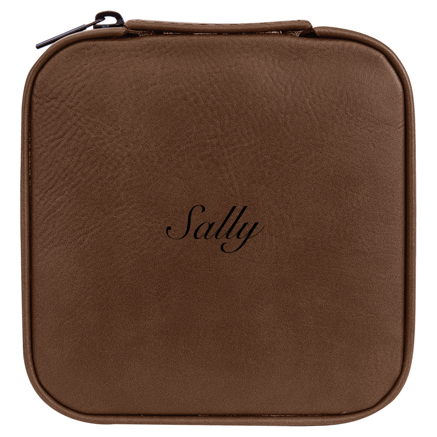 Premium PU Leather Jewelry Organizer 4" x 4"