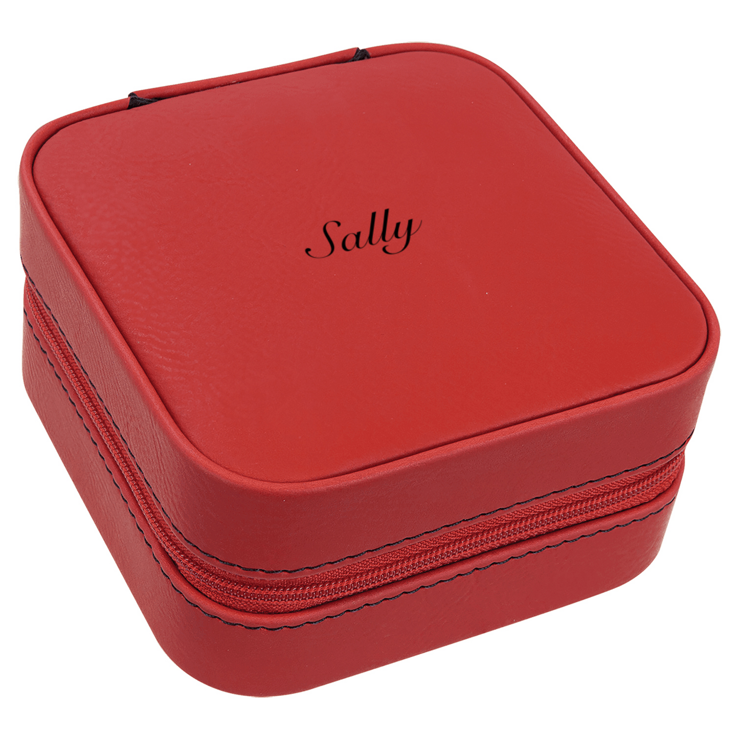 Premium PU Leather Jewelry Organizer 4" x 4"
