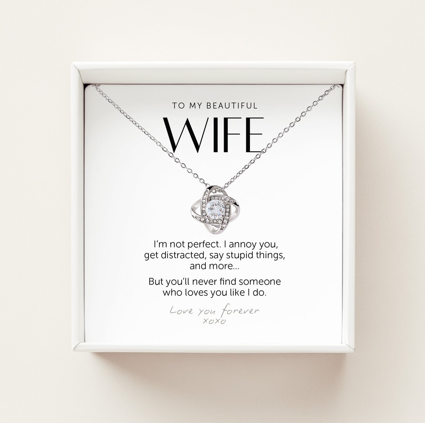 To My Beautiful Wife, Anniversary Gift, Love Gift, I love you, just because, birthday, gift to wife, I love you to wife